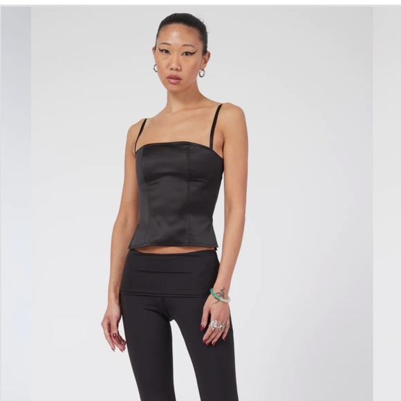 Lioness Licorice Muse black Corset Top - Picture 3 of 4